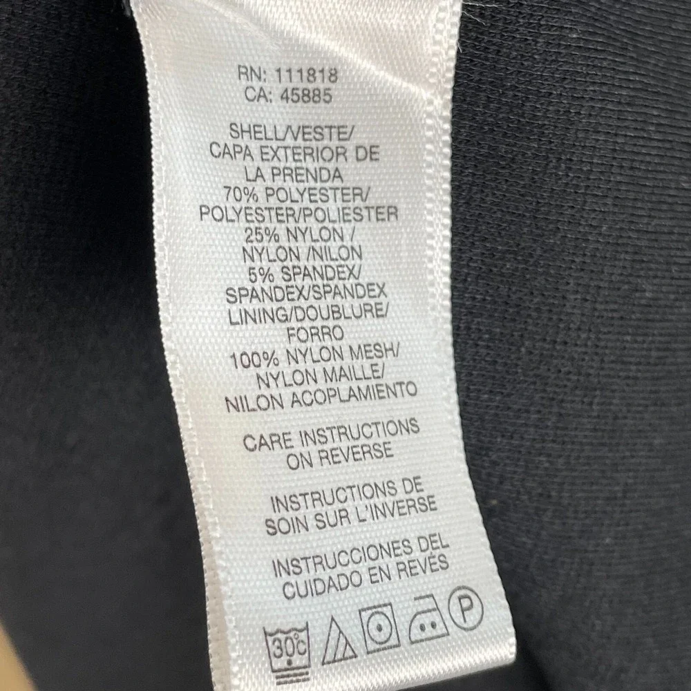 Michael Kors‎ Womens 4 Black Side Button Babydoll Dress Sleeveless Stretch